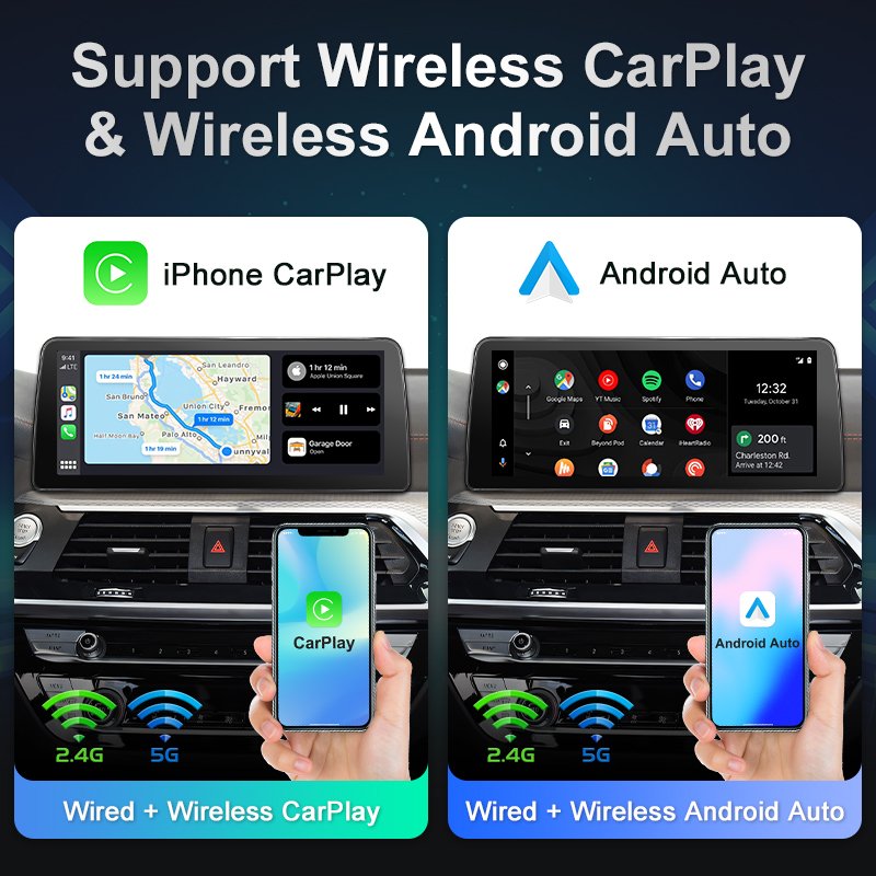 Universal Android12 Auto 4G LTE 5GWiFi DSP BT AM/FM/RDS Autoradio 8 Core Android Car Stereo 4+64GB With carplay Car Radio Screen