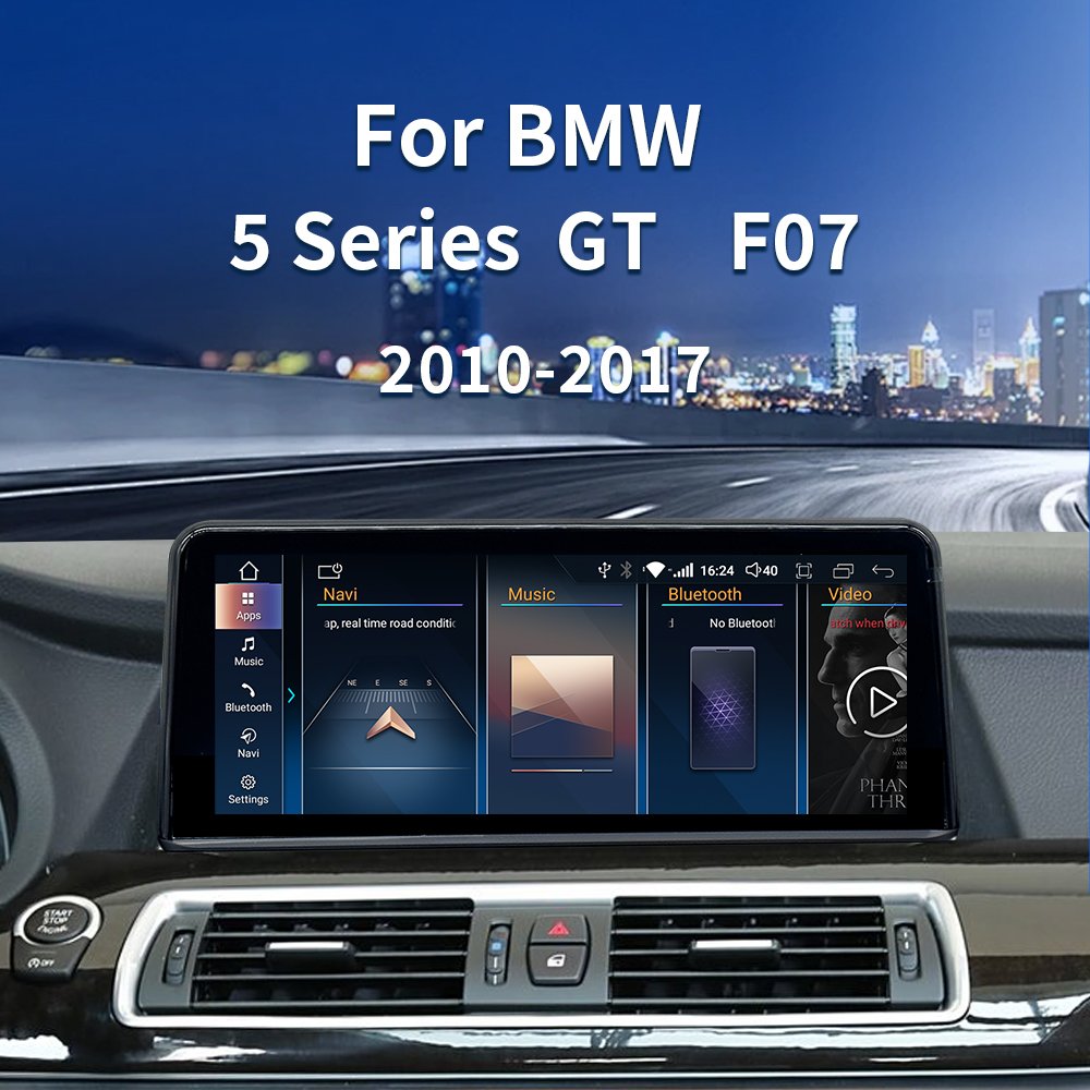 Factory price Android 14 car multimedia video player car radio GPS FORBMW 5 SeriesF10 F11 F07 GT wireless carplay Android auto