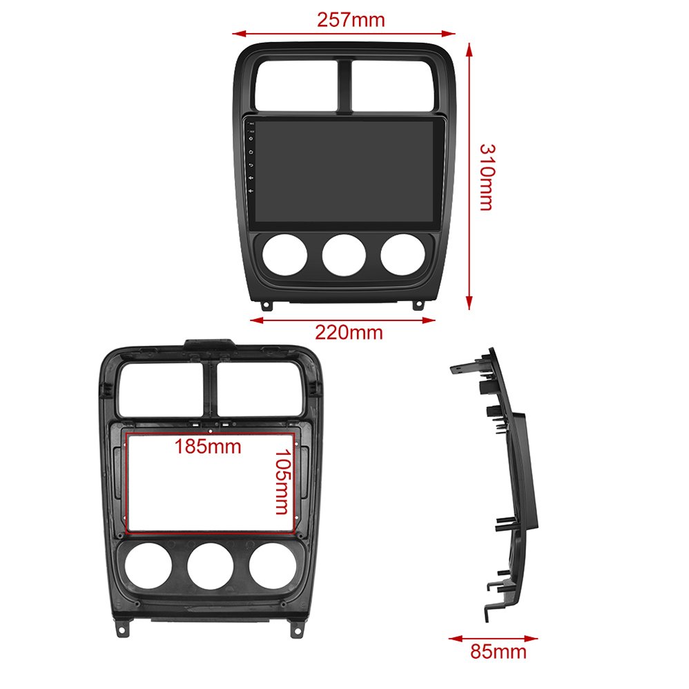 9Inch 2 din car radio Android Car Radio Multimedia Player For Dodge Caliber 2010-2012 GPS Navigation Carplay auto radio
