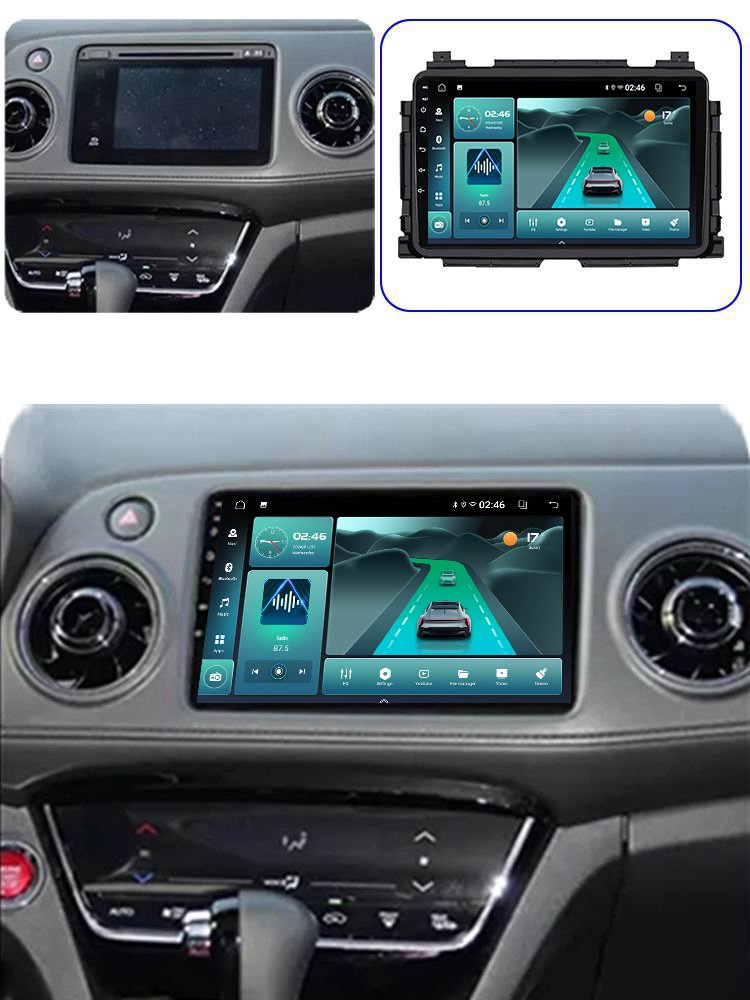 New Head Unit Android Auto Radio 2 Din car Radio for Honda HRV XRV Vezel 2013-2018 dvd GPS Navigation Stereo 5G-WIFI Car Player