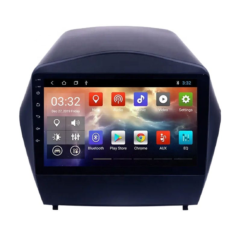 Double 2 din Car Multimedia Player Radio For Hyundai TUCSON IX35 2009 2010 2011 2012 2013 GPS Navi