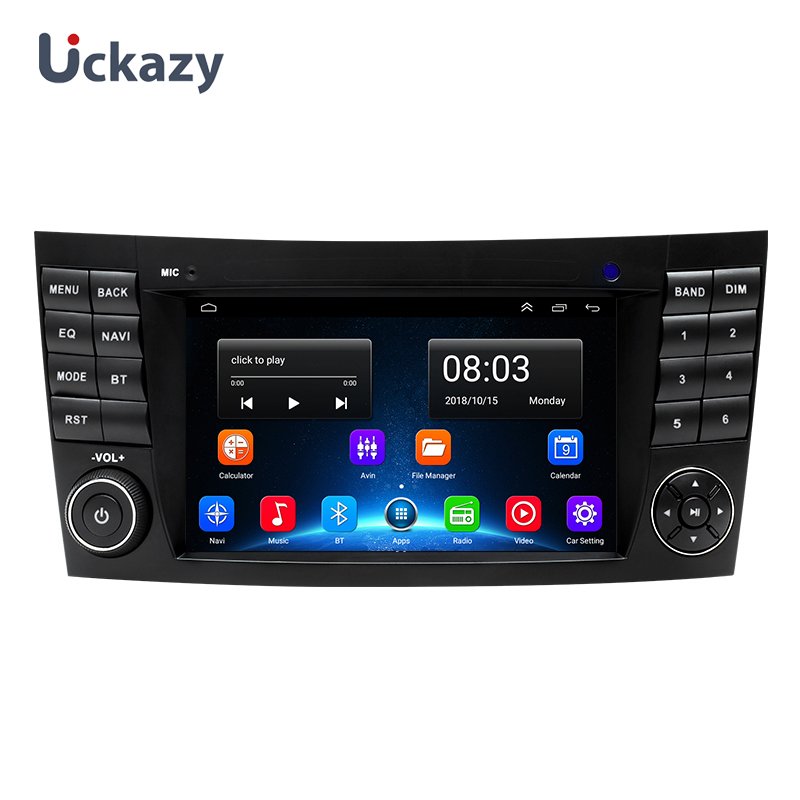 2 din Android 13 Car Radio For Mercedes Benz E-class W211 E200 E220 E300 E350 E240 E280CLSCLASS W219 Multimedia GPS Navigation