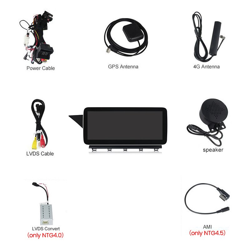MEKEDE snapdragon 662 680 touch screen gps navigation 4g 8core 8+256 for Benz GLK Class X204 360 camera car-play auto