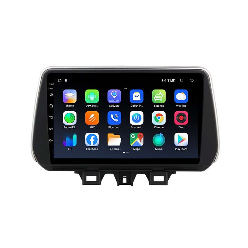 Android 10 4 Core GPS Car Radio Multimedia Player Navigation GPS For Hyundai Tucson Ix35 2018-2020 WIFI Carplay Screen