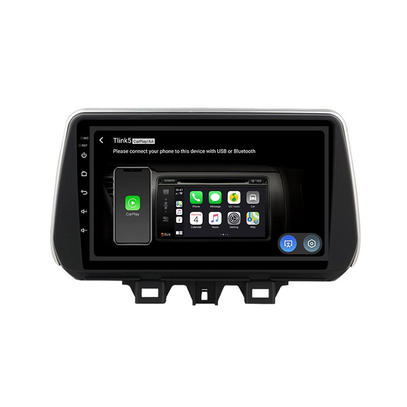 Android 10 4 Core GPS Car Radio Multimedia Player Navigation GPS For Hyundai Tucson Ix35 2018-2020 WIFI Carplay Screen