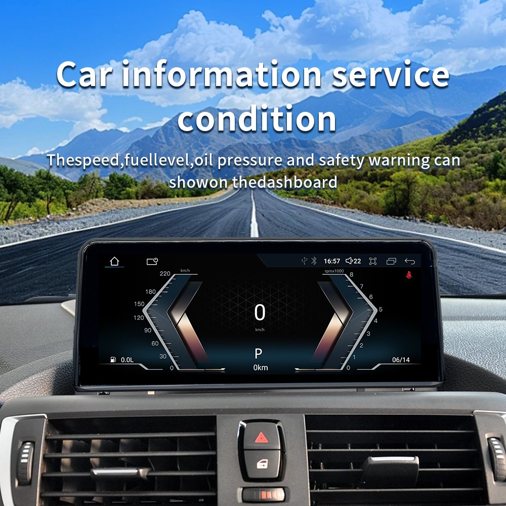 Factory price Android 14 car multimedia video player car radio GPS FORBMW 1- 2Series F20 F22 F45 wireless carplay Android auto