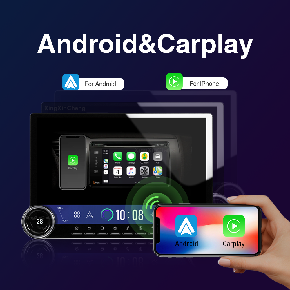 Universal 12.95inch Android13 KC97 Stereo Diamond QLED 2k Player Screen DSP Audio Head Unit Car Play Android Auto