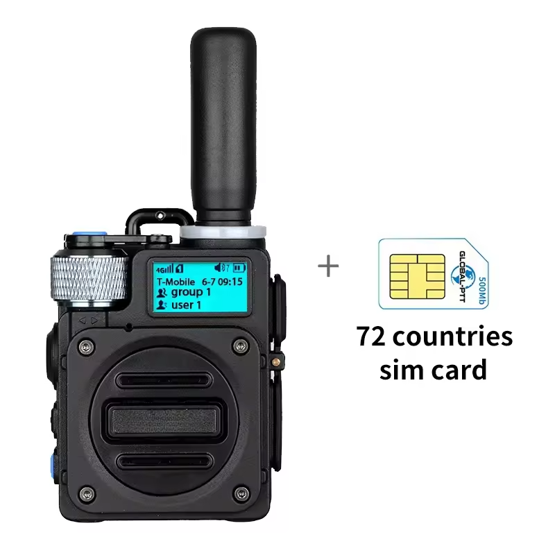 Wholesale 4G g6 POC radio global network 5000KM Long Range smartphone SIM Card World Internet mobile phone with Walkie Talkie
