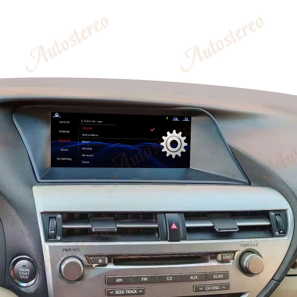 Autostereo 12.3 inch Android 13 For Lexus RX 2009-2012 Car Radio GPS Navigation Head Unit GPS Multimedia Player Audio Stereo