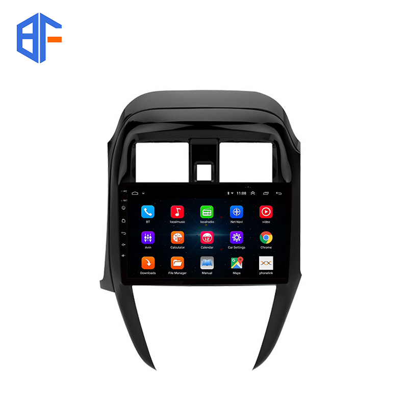 10" Android Car Radio for Nissan Sunny 2014 2015 2016 2017 2018 2019 Touch Screen Stereo Video GPS Multimedia BT IPS WiFi