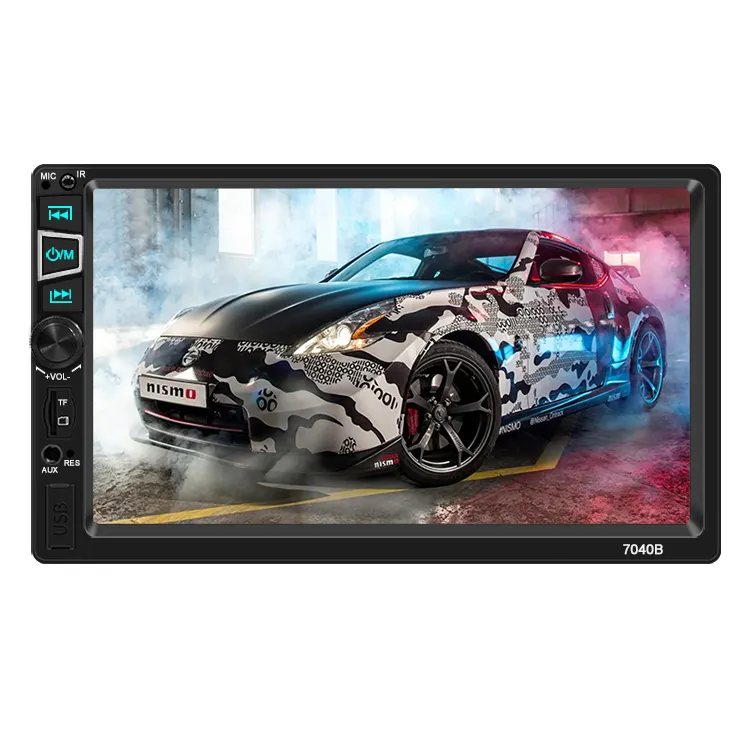 7040b Headrest Dvd Car Audio Monitor Car Radio Player Touch Screen Universal Car Mp5 Player