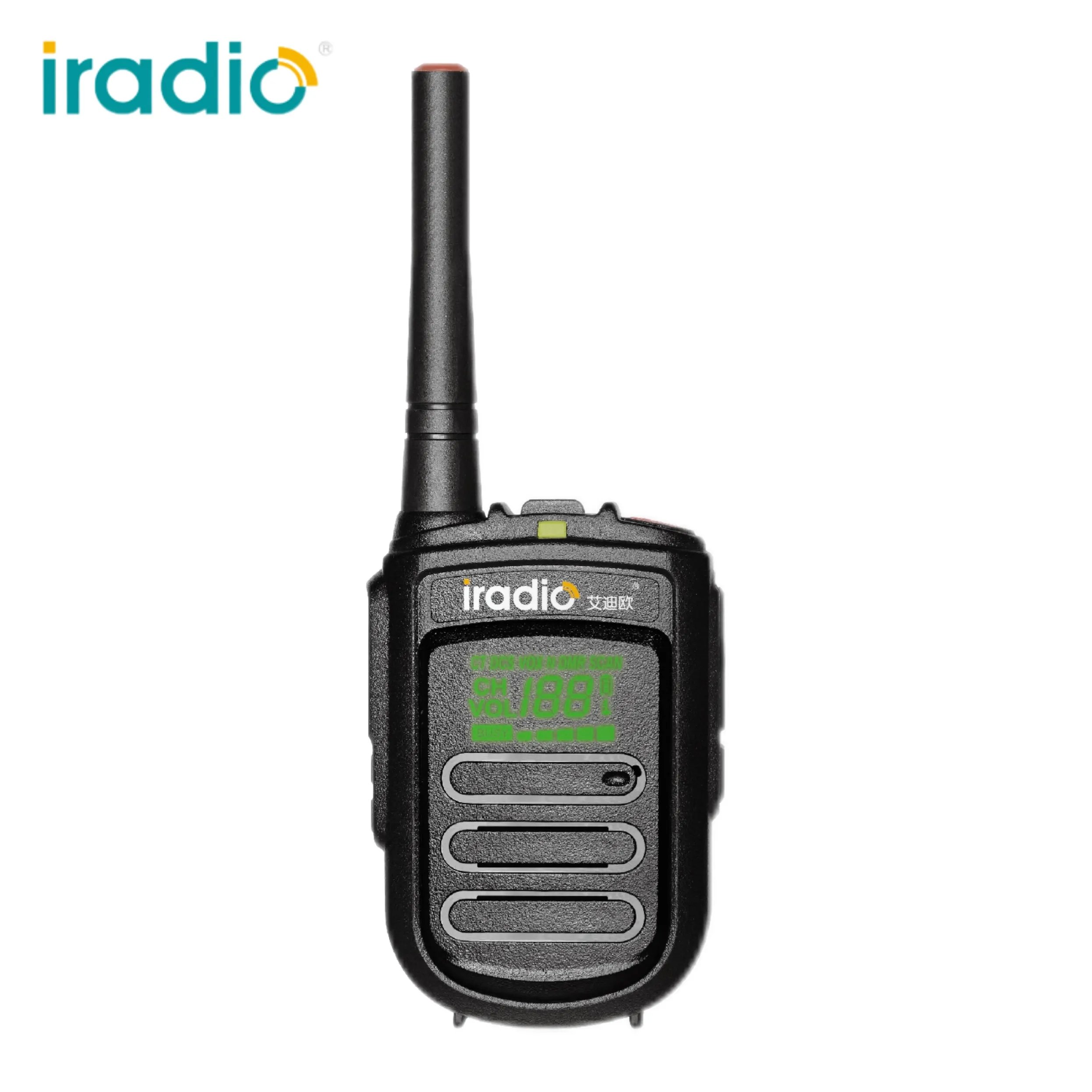 Iradio hot sale two way ratio mini digital radio DP168 powerful for school parentage