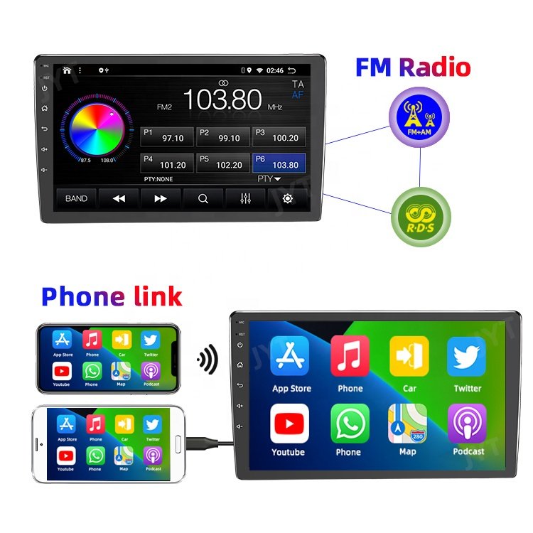 Right Hand 8 Cores Car Music Dvd Player Android 10.1 Gps Navigation Autoradio For Honda Civic 2006-2011