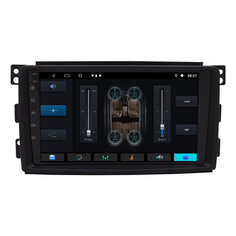 Android For Smart Fortwo W451 2005~2010 Stereo Radio Video Wifi Carplay Map GPS Nav Navi Navigation Multimedia No DVD