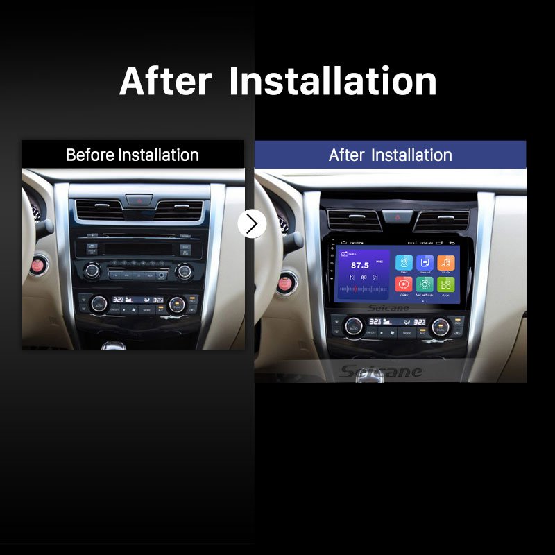 10.1 inch Android 11.0 car radio car stereo for 2013 2014 2015 2016 2017 NISSAN TEANA ALTIMA with 4+64GB WiFi GPS DSP Carplay