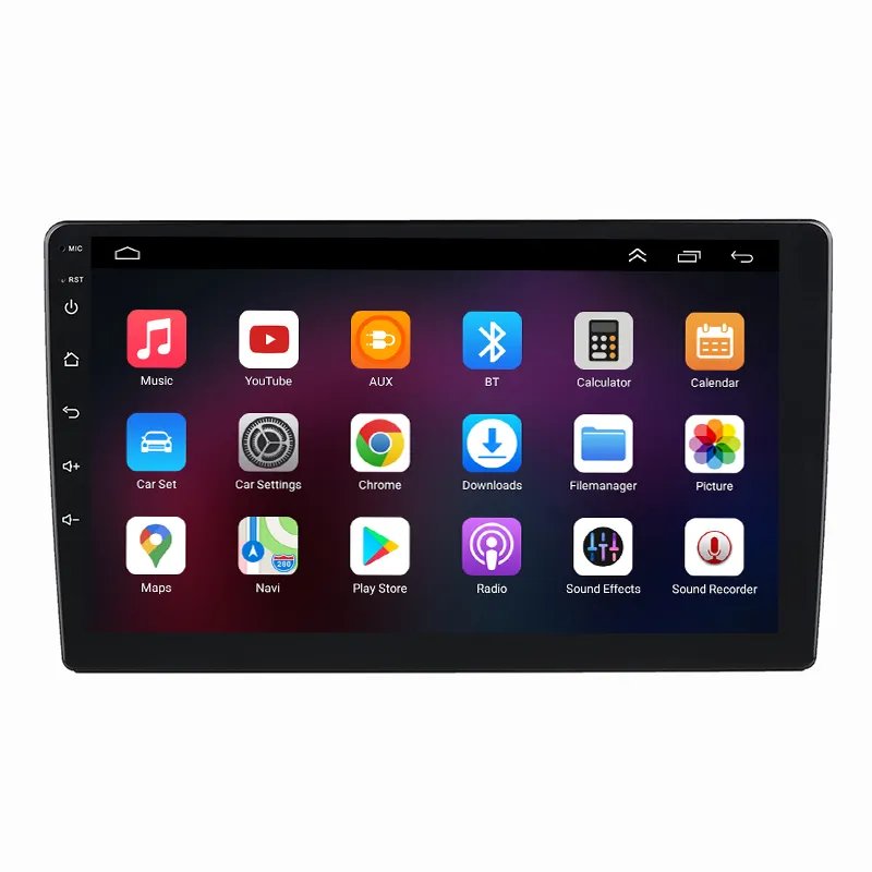 Universal 9 inch car Radio GPS Navigation WIFI BT FM Mirror Link car stereo 2 Din Android 10 car radio with camera Player