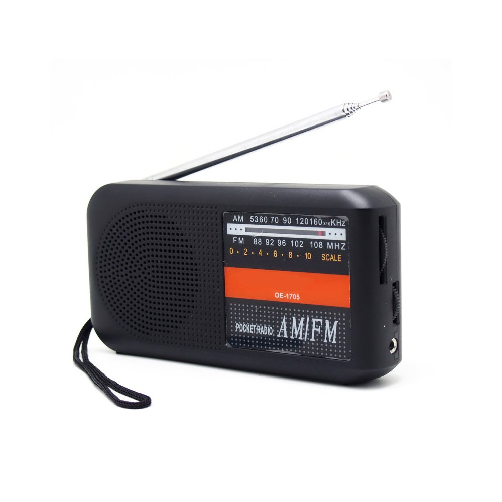 CE ROHS FCC AM 525-1650KHZ Portable Vhf Radio FM 88-108MHZ Portable Radio Fm