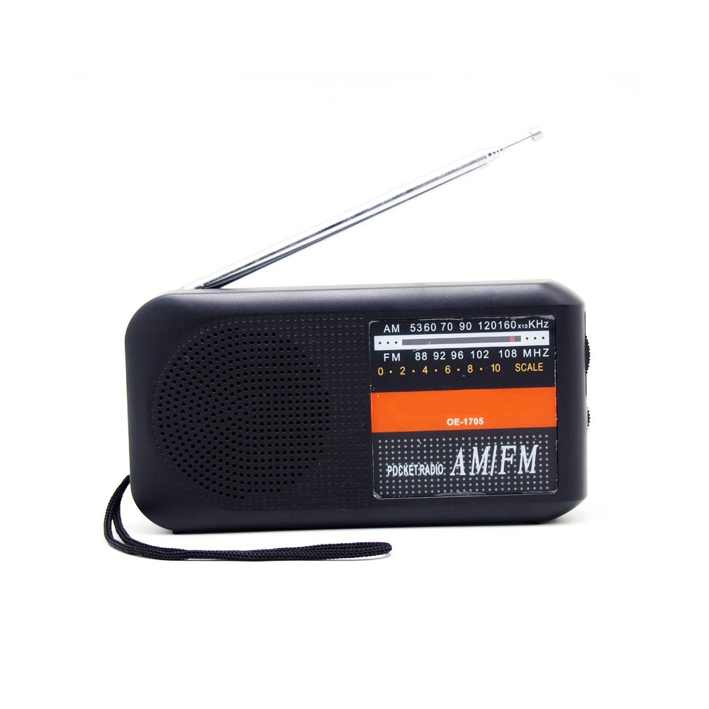 CE ROHS FCC AM 525-1650KHZ Portable Vhf Radio FM 88-108MHZ Portable Radio Fm