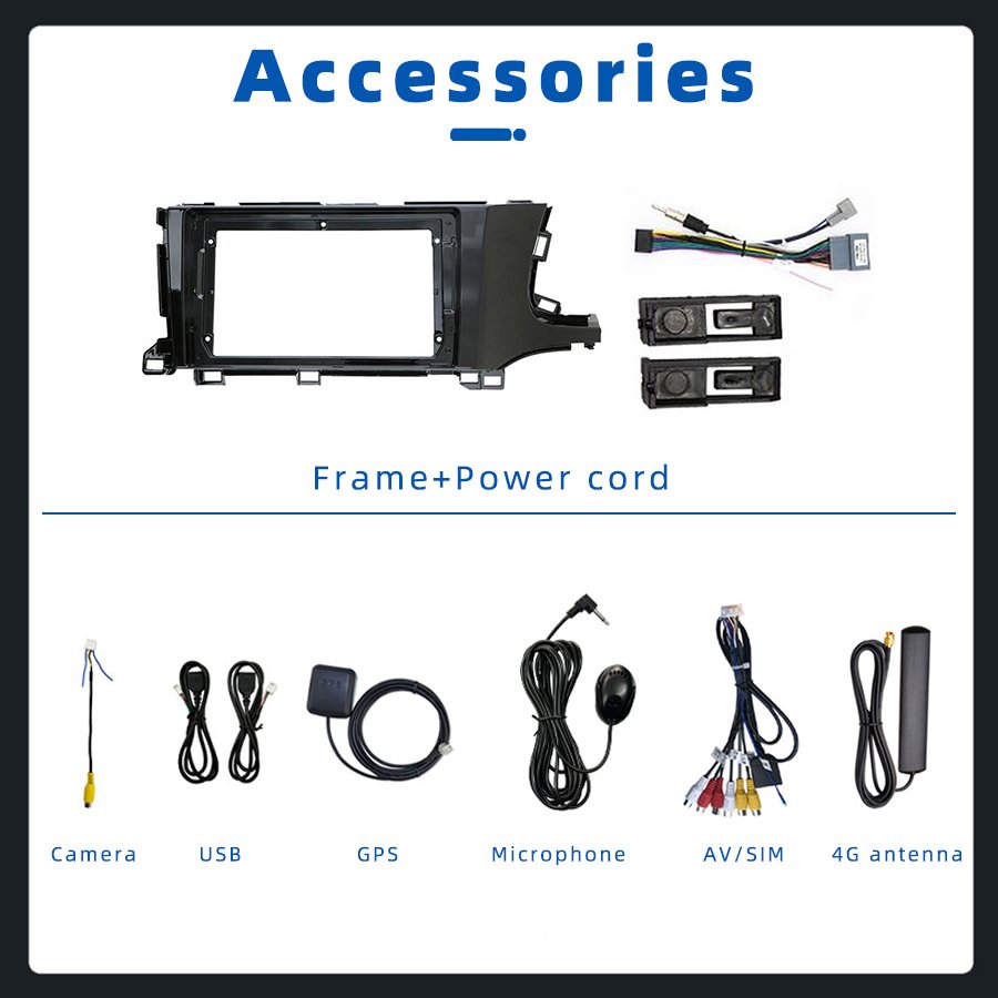Android 13 QLED 2K Gps Navigation CarPlay auto Car Radio Video Stereo DVD Player Touch Screen For Honda Shuttle 2015-2019