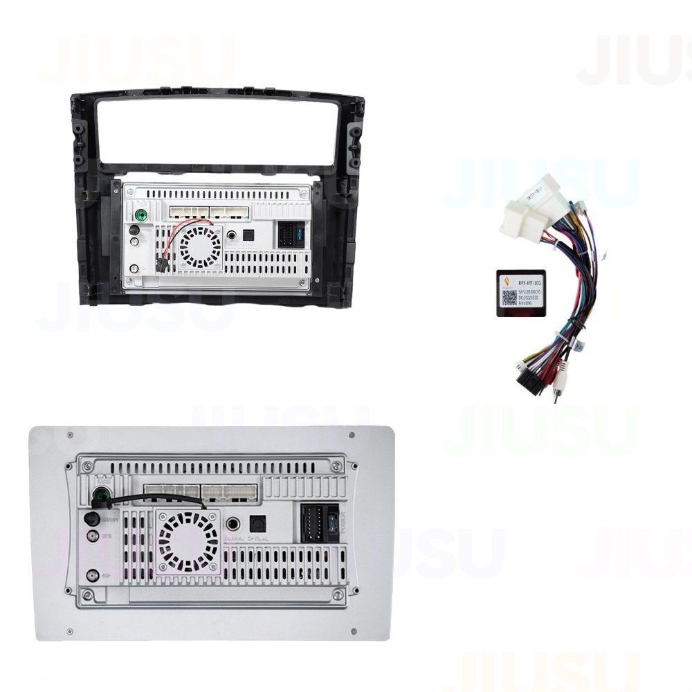 Android 12 Car Radio GPS DVD Player Stereo Multimedia Audio System for Mitsubishi Pajero 4 V80 V90 V93 V97 2006-2012 withCarplay