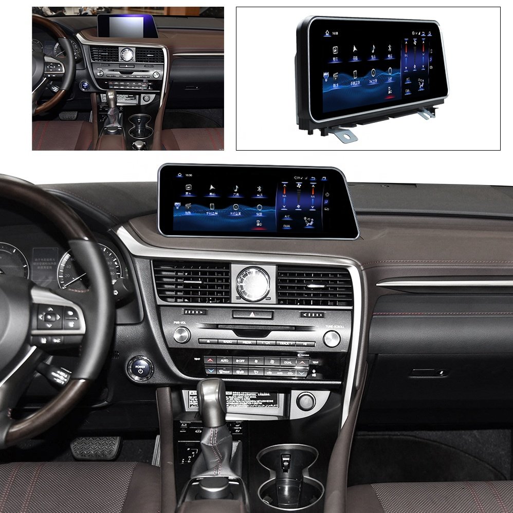 Qualcomm Android 14 Screen For Lexus Rx450h RX200t RX350 RX300 RX 450H 2020 GPS Navigation Car Radio Player Carplay head unit