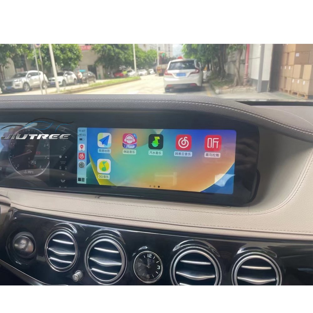 Android For Mercedes Benz S-Class W222 14-17 Car Radio 12.3 inch multimedia player Navigation stereo 360 image Google carplay