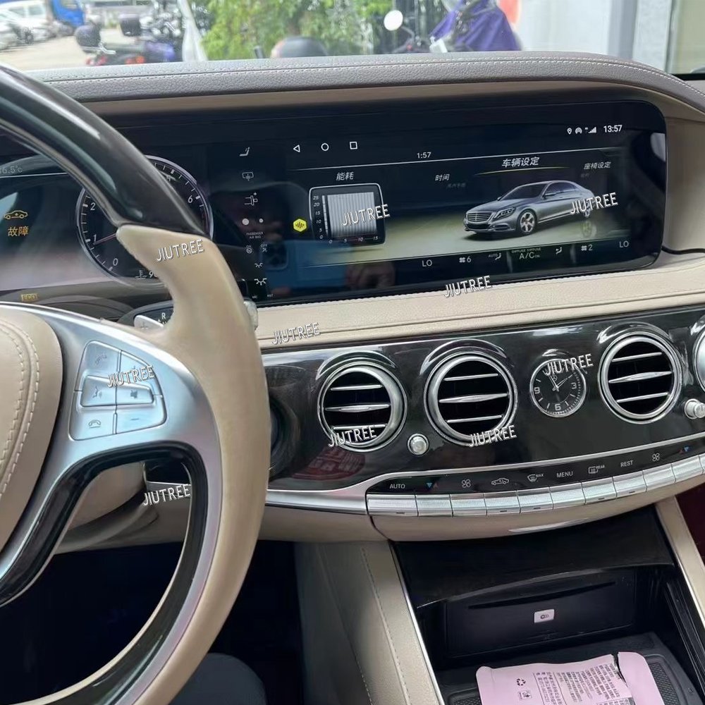 Android For Mercedes Benz S-Class W222 14-17 Car Radio 12.3 inch multimedia player Navigation stereo 360 image Google carplay