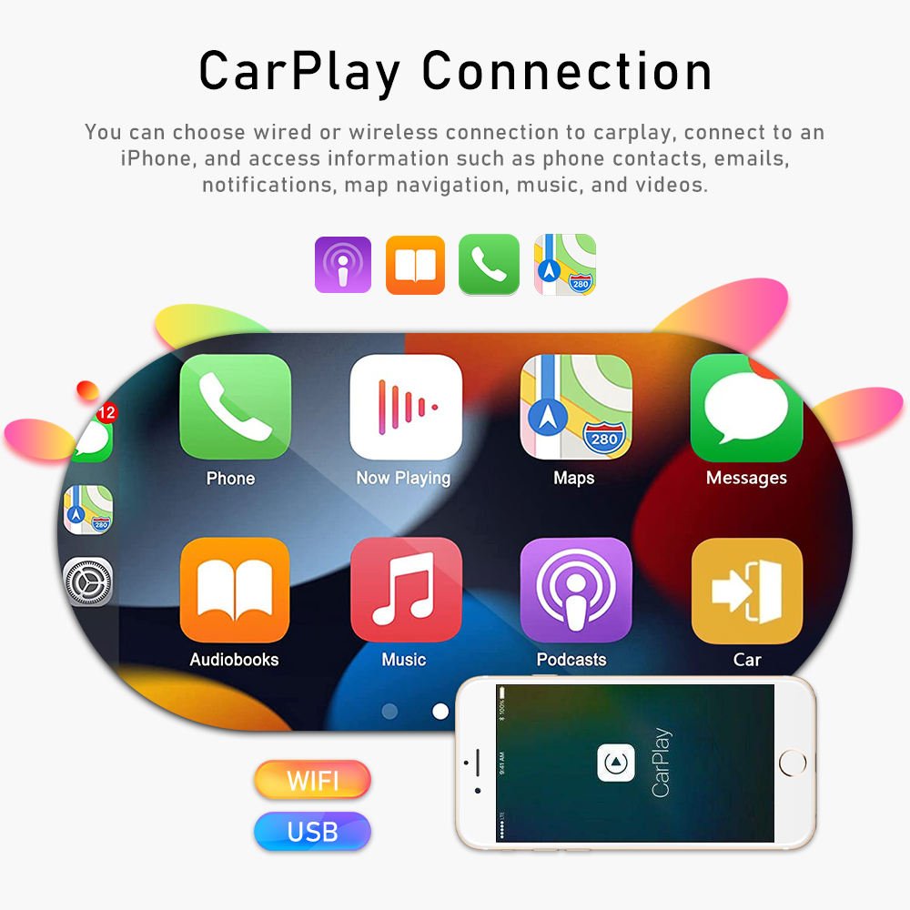 QLED Android AUTO CarPlay BT Navigation DVD player BT WIFI for Lexus RX300 Toyota Harrier 1997-2003 Car Radio Android Player