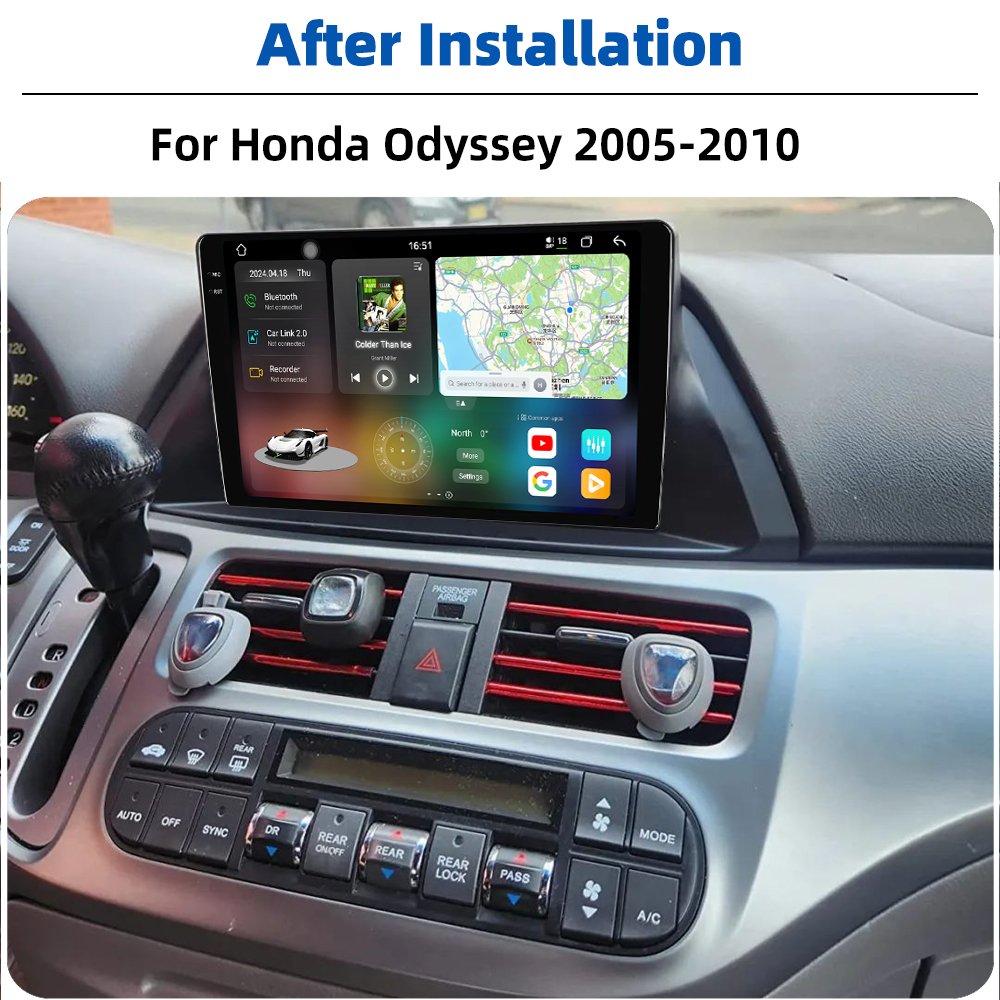 High-end Android Car Radio For Honda Odyssey 2005-2010 Touch Screen Dsp Audio Video Player CarPlay Autoradio