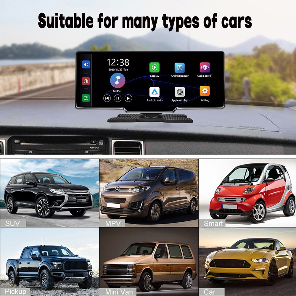 12.3" Android Car Radio Multimedia Video Player Portable 2K Car dvd Player Smart Car screen suitable for truck
