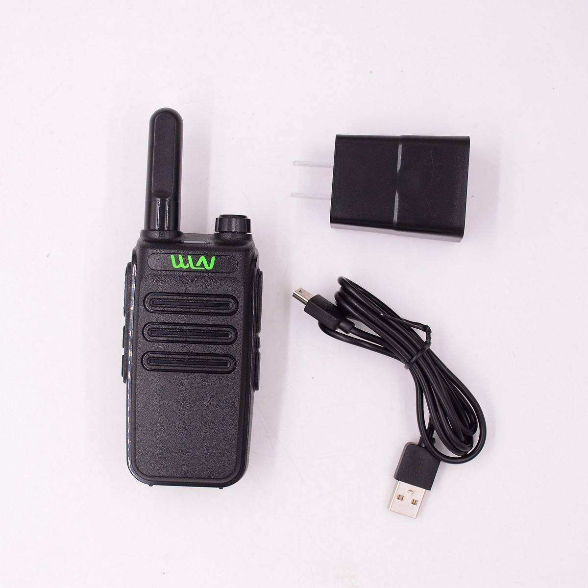 WLN PMR 446 FRS Radio UHF 400-470MHz DC3.7V mini Walkie Talkie 2W/0.5W KD-C30