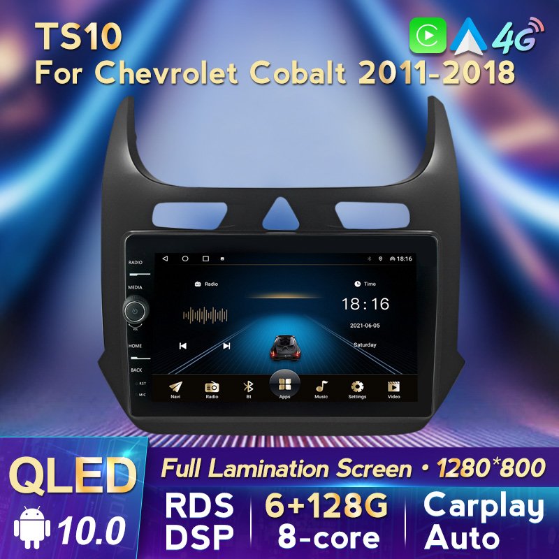 Mekede Car video auto radio For Chevrolet Cobalt 2011-2018 AM FM car multimedia player SWC BT android auto car stereo