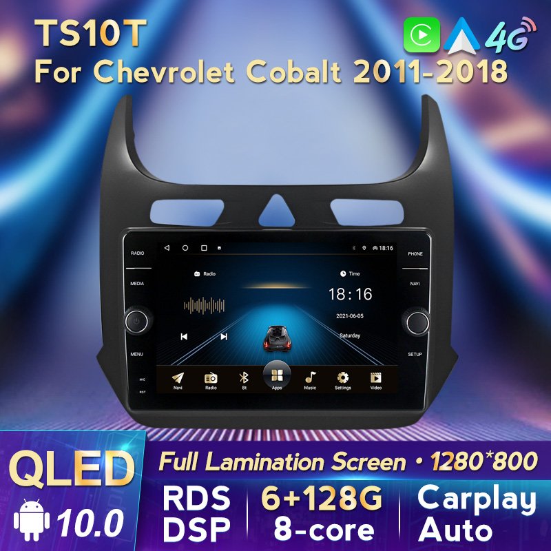 Mekede Car video auto radio For Chevrolet Cobalt 2011-2018 AM FM car multimedia player SWC BT android auto car stereo