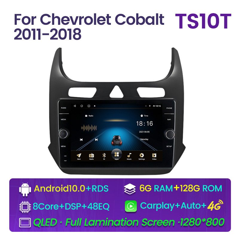 Mekede Car video auto radio For Chevrolet Cobalt 2011-2018 AM FM car multimedia player SWC BT android auto car stereo