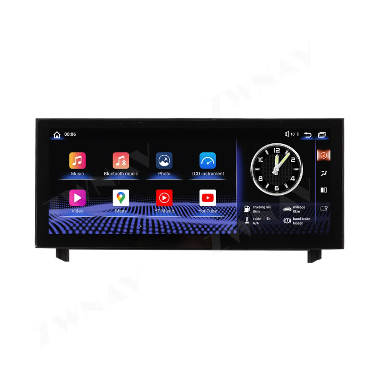 10.25" 4g+64g android car gps multimedia player with built-in carplay android auto dsp For Lexus IS series 2017 high version