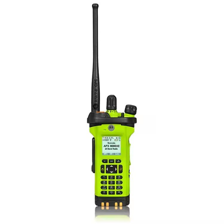 APX8000 P25 Portable Handheld DMR Two-Way Intercom Radio 10W Output Power with GPS Support for Public Safety & Outdoor Use