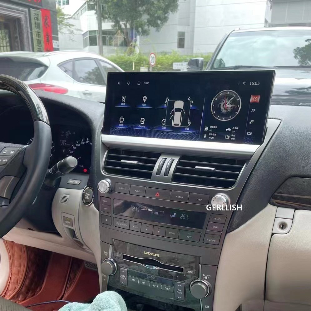 Gerllish 12.3" For lexus LS460 LS600 2006-2012 Car GPS Navigation carplay car radio Android Car Head Unit Multimedia Player 4G