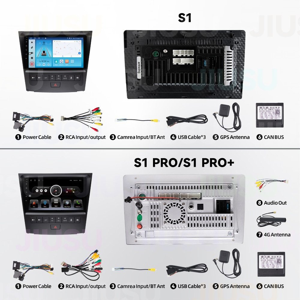 Android 12 Car Radio GPS Navigation DVD Player Stereo Multimedia Audio System for Lexus GS GS300 350 400 430 450H 460 2004-2011