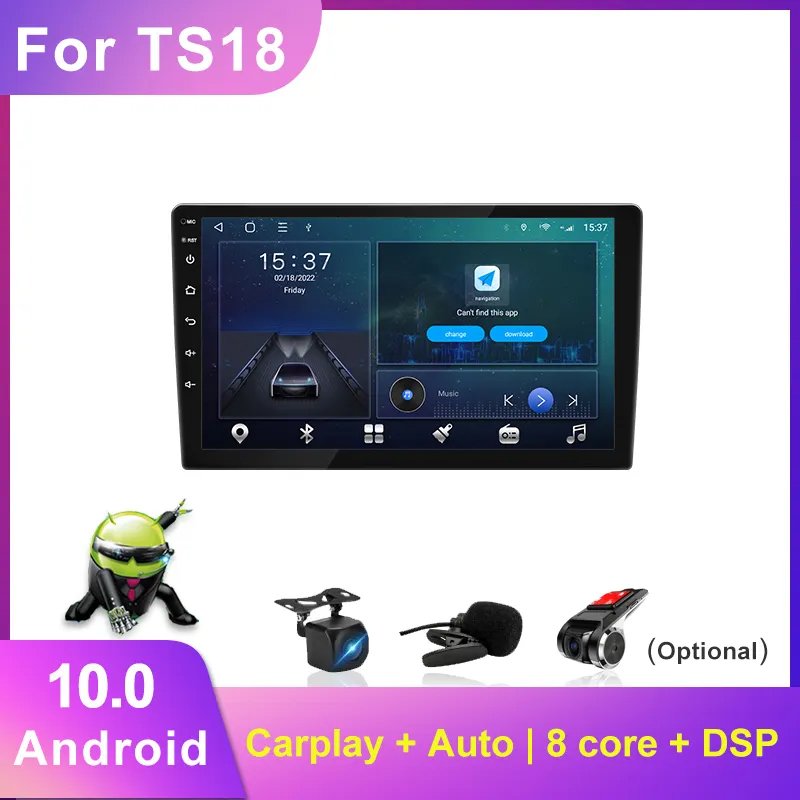 9 Inch 10 Inch Android Car Radio with GPS Mirror Link Multimedia 2 Din Android Autoradio Car Stereo DVD Player