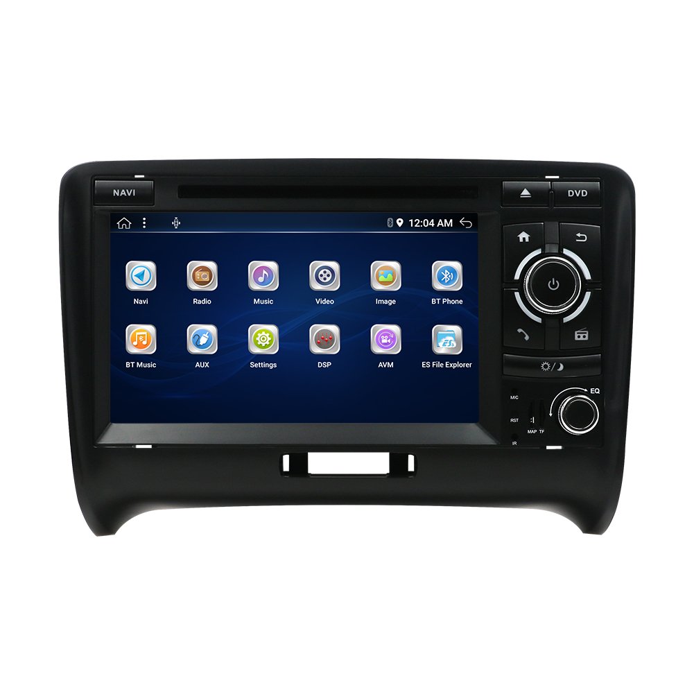 Factory supply car multimedia player built in 7"Android radio car autopaly Android10 system 6+128G Car DVD Player FOR Audi TT