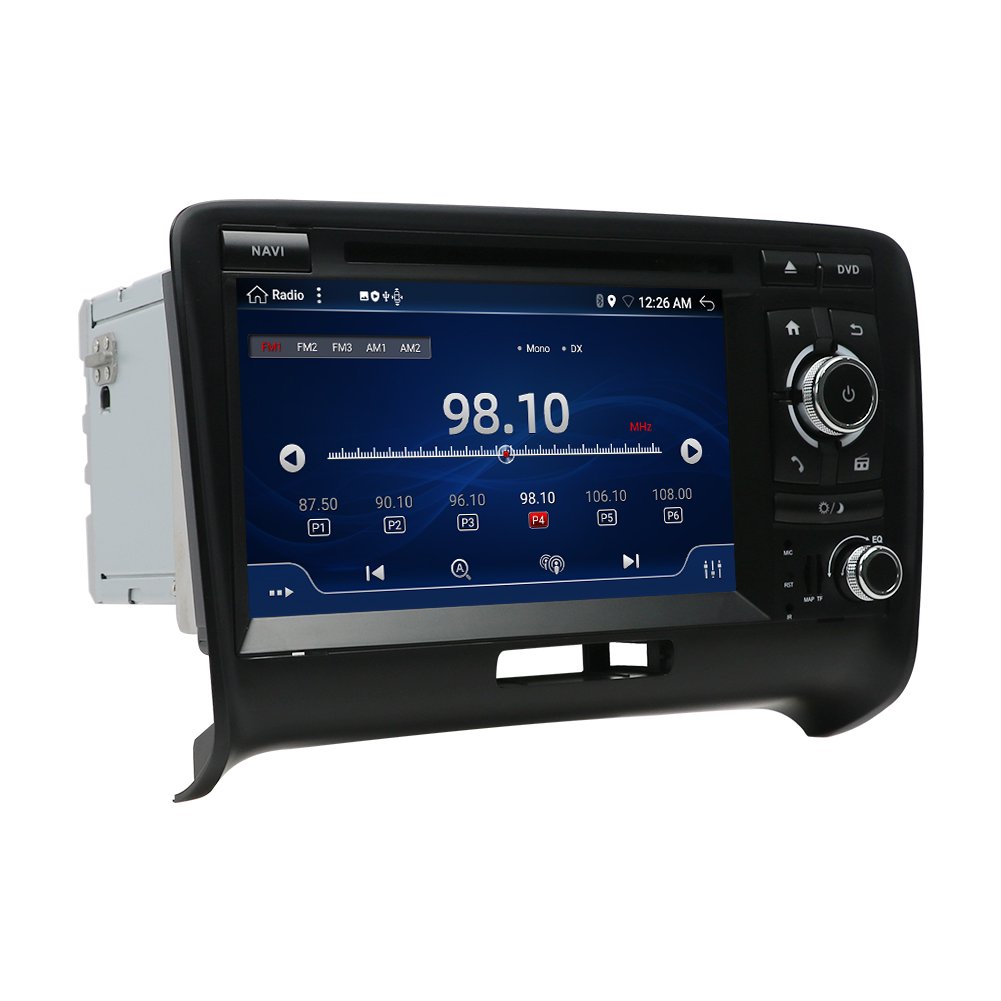 Factory supply car multimedia player built in 7"Android radio car autopaly Android10 system 6+128G Car DVD Player FOR Audi TT