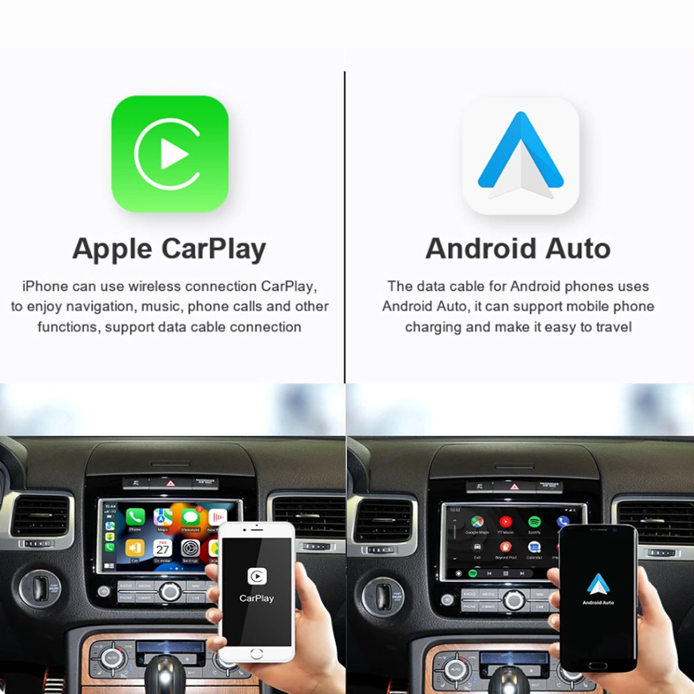 Original Screen upgrade Android Auto For Volkswagen Touareg 2011-2019 Mirror Link Air Play Radio CarPlay Wireless Apple CarPlay