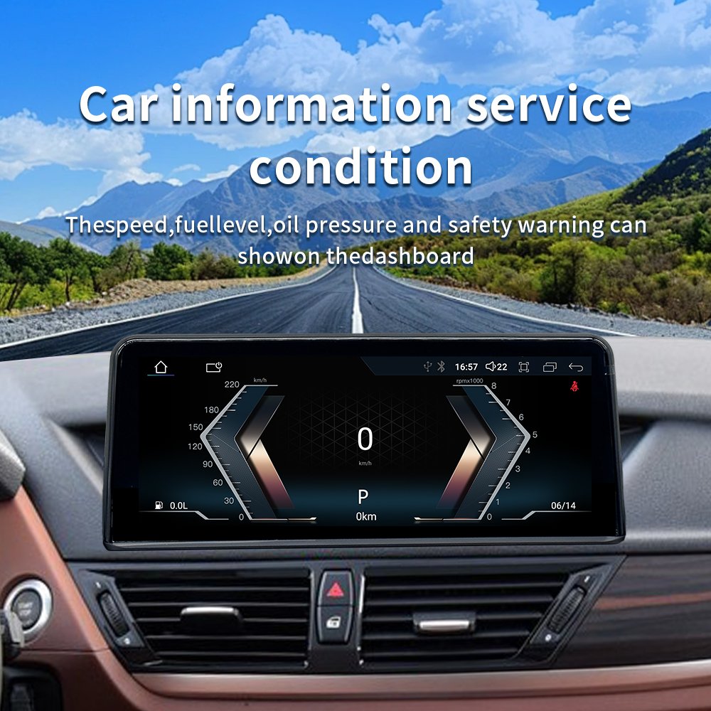 Factory price Android 14 car multimedia video player car radio GPS FOR BMW X1 E84 2009-2015 wireless carplay Android auto
