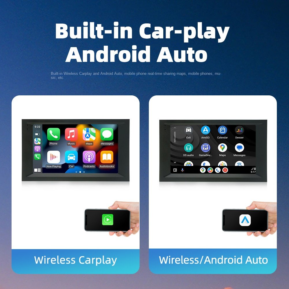 Large Screen Android Car Navigation Radio Reversing Image Integration Dashboard CarPlay