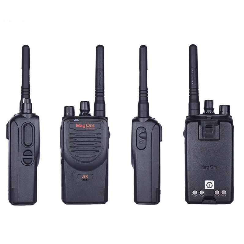 For Mag One A8 Uhf/vhf 450-470mhz/136-150mhz 5w Portable Two-way Radio Walkie Talkie 50km Bpr40
