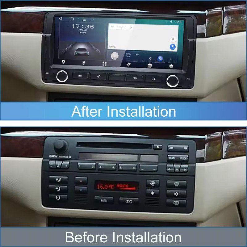 For BMW M3 3series E46 RDS Music Screen 8.8" Android AUTO Carplay Car Multimedia Video Players Radio Bluetooth Gps Navigation