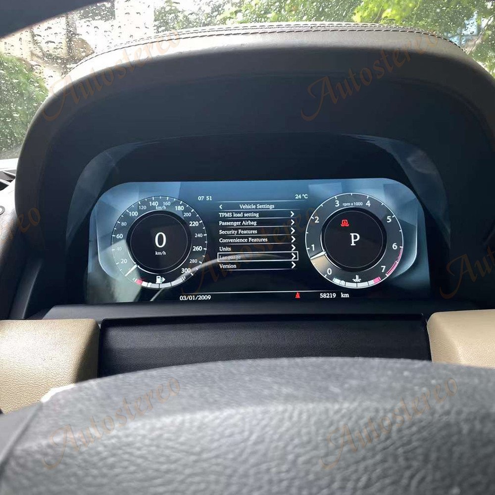 Digital Cluster Virtual Cockpit For Land Rover Discovery 4 Range Rover Sport 2010-2016 Car Multimedia Player Dashboard