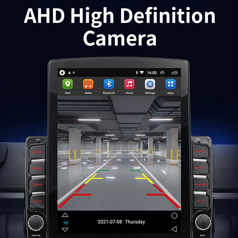 Android Universal 9.7" 2.5D HD IPS Touch screen Vertical WIFI Bluetooth USB GPS Navigation Multimedia System Car Radio