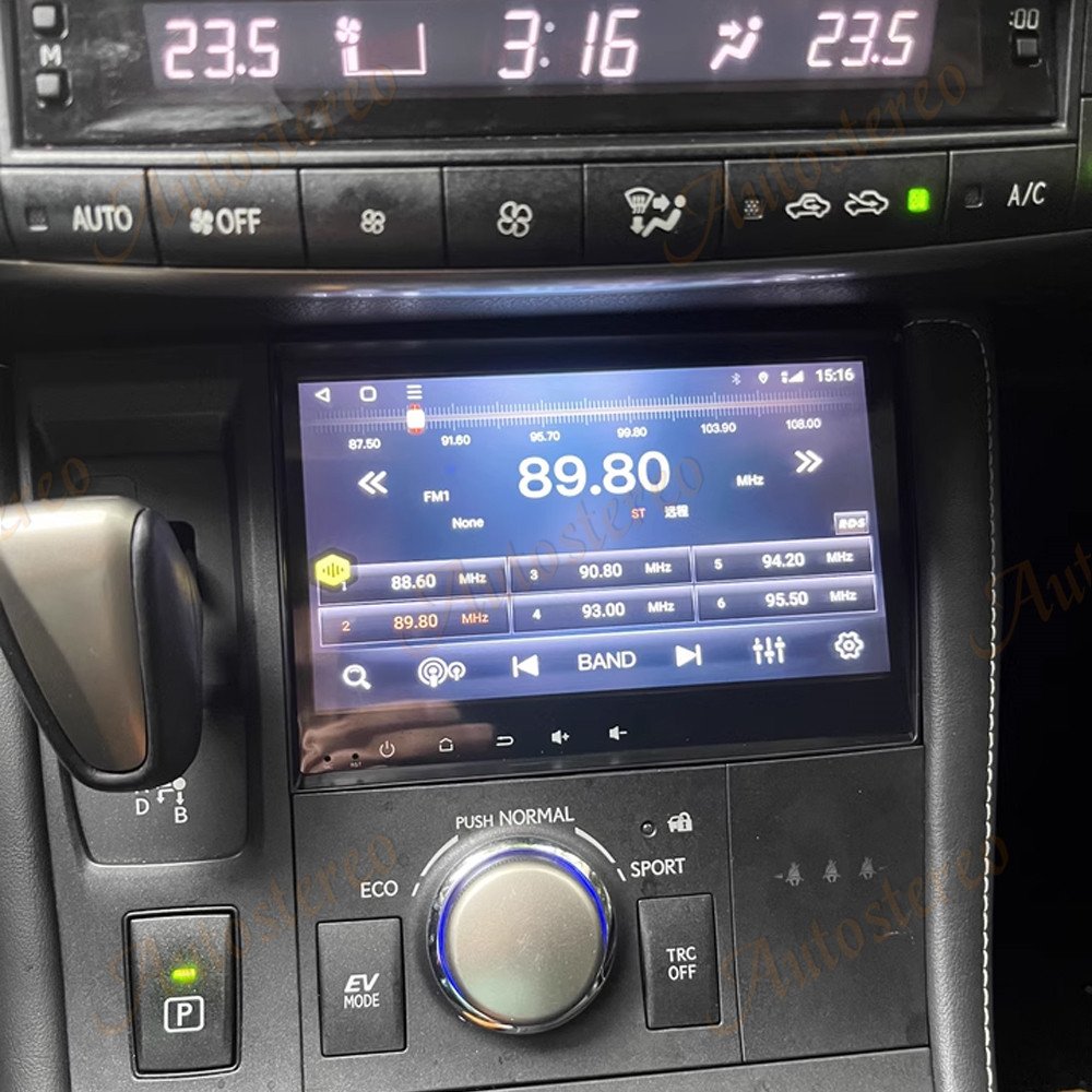 12.1 inch Android 13.0 Car Carplay Radio Receiver For Lexus CT200h 2012-2020 Multimedia Player Video Head Unit Auto Stereo
