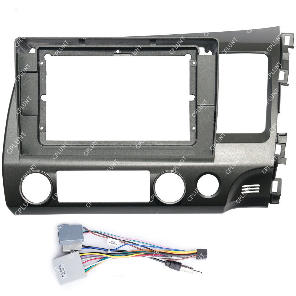 Car DVD Player Frame For HONDA CIVIC REBON 2006-2011 RHD 10inch Android radio Farme stereo